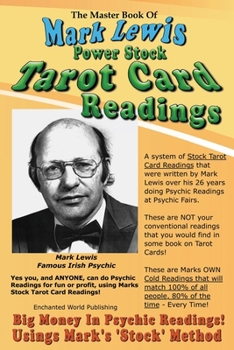 Paperback The Master Book of Mark Lewis Power Stock Tarot Card Cold Readings Book