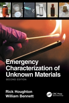 Paperback Emergency Characterization of Unknown Materials Book