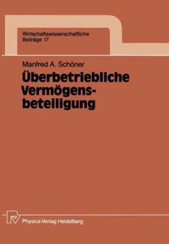 Paperback Überbetriebliche Vermögensbeteiligung [German] Book