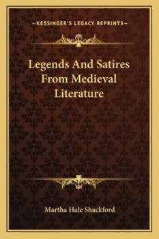 Paperback Legends And Satires From Medieval Literature Book