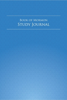 Paperback Book of Mormon Study Journal Book