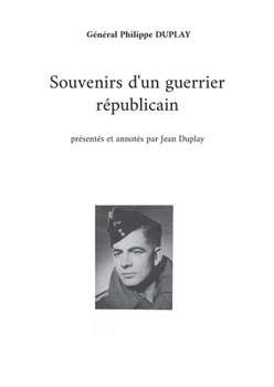 Paperback Souvenirs d'un guerrier républicain [French] Book