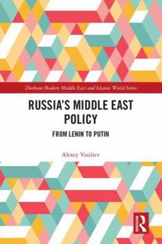 Hardcover Russia's Middle East Policy Book