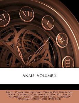 Paperback Anais, Volume 2 [Portuguese] Book