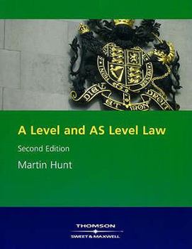 Paperback A Level and as Level Law. by Martin Hunt Book