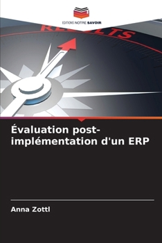 Paperback Évaluation post-implémentation d'un ERP [French] Book