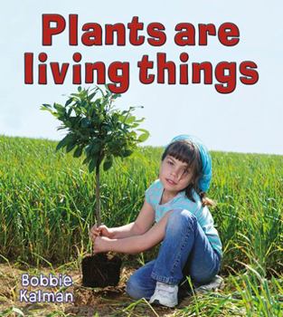 Paperback Plants Are Living Things Book