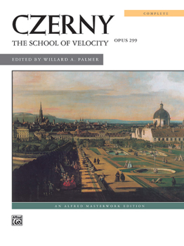 Paperback Czerny: The School of Velocity, Opus 299 for the Piano Book