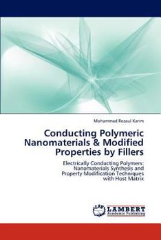 Paperback Conducting Polymeric Nanomaterials & Modified Properties by Fillers Book