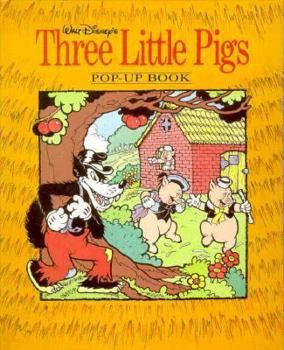 Hardcover Walt Disney's Three Little Pigs: Pop-Up Book