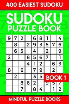 Paperback Sudoku Puzzle Book: 400 Easiest Sudoku Book