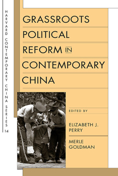 Paperback Grassroots Political Reform in Contemporary China Book