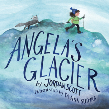 Hardcover Angela's Glacier Book