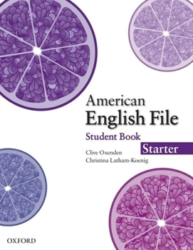Paperback American English File Starter Student Book