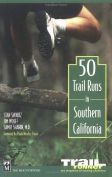 Paperback 50 Trail Runs in Southern California Book