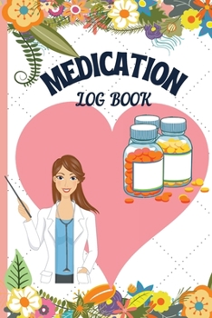 Paperback Medication Log Book