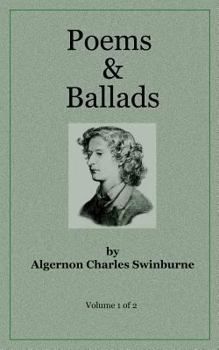 Paperback Poems & Ballads of Swinburne V1 Book