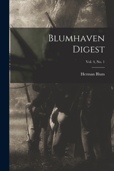 Paperback Blumhaven Digest; vol. 4, no. 1 Book