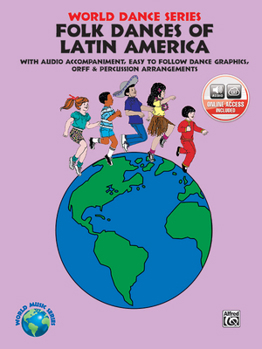 Paperback Folk Dances of Latin America: Book & Online Audio Book