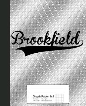 Paperback Graph Paper 5x5: BROOKFIELD Notebook Book