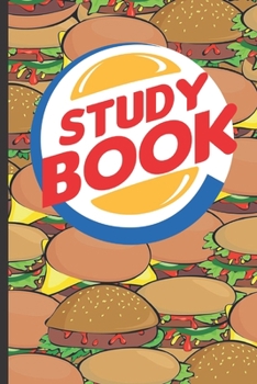 Paperback Study Book: School Subject Notebook, 6x9 120 page lined paperback notebook. Book