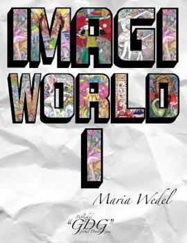 Paperback ImagiWorld 1: Adult Coloring Book Imaginary World Book