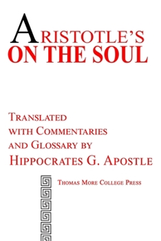 Paperback Aristotle's On the Soul Book