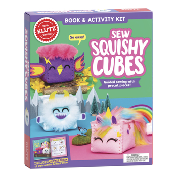 Toy Sew Squishy Cubes Book