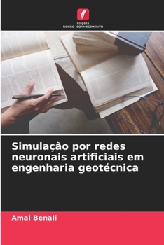Paperback Simulação por redes neuronais artificiais em engenharia geotécnica [Portuguese] Book