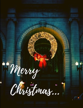 Paperback Merry Christmas: Merry Christmas notebook/journal/planner 100 pages Beautiful Book