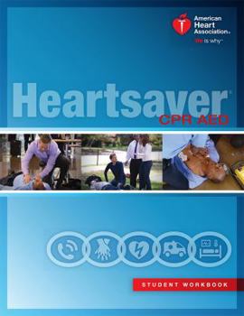 Textbook Binding Heartsaver CPR AED Student Workbook 2015 Book