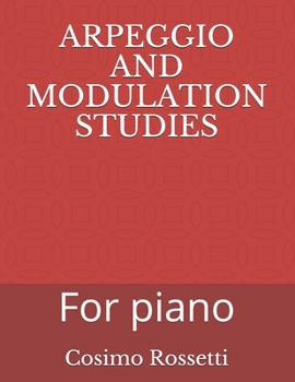 Paperback Arpeggio and Modulation Studies: For piano Book