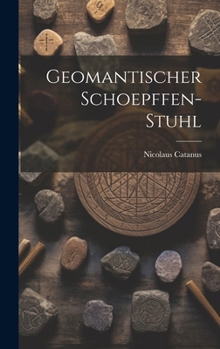 Hardcover Geomantischer Schoepffen-stuhl Book