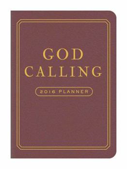 Hardcover 2016 Planner God Calling Book