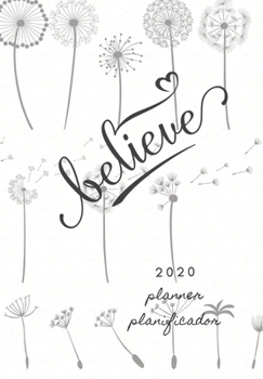 2020 Planner Planificador Monthly: English Spanish ESL Planner Notebook Journal, Monthly Calendar With Coloring Pages, Dot Grid Pages for To Do Lists, Drawings, To Carry in Bag Organizer