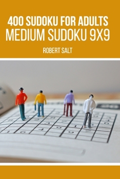 Paperback 400 Sudoku for adults: Medium Sudoku 9x9 Book