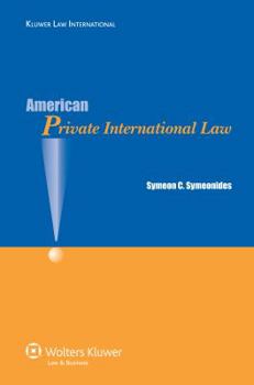 Paperback American Private International Law Book