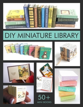 Paperback DIY Miniature Library Book