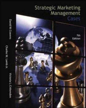 Hardcover Strategic Marketing Management Cases W/Excel Spreadsheets Book