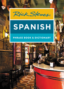 Paperback Rick Steves Spanish Phrase Book & Dictionary Book