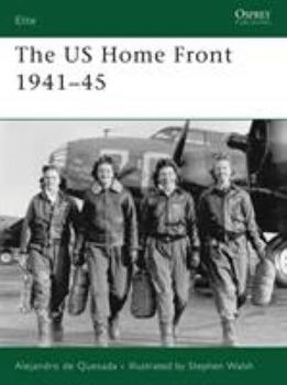 Paperback The US Home Front 1941-45 Book