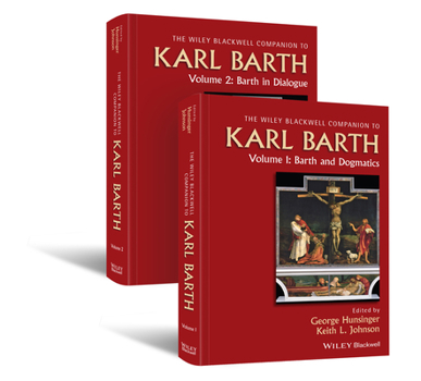 Hardcover Wiley Blackwell Companion to Karl Barth Book