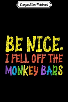 Composition Notebook: Monkey Bars Injury Get Well Gift  Journal/Notebook Blank Lined Ruled 6x9 100 Pages