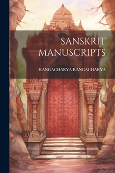 Paperback Sanskrit Manuscripts Book
