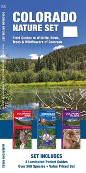 Pamphlet Colorado Nature Set: Field Guides to Wildlife, Birds, Trees & Wildflowers of Colorado Book