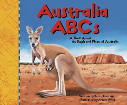 Paperback Australia ABCs: A Book about the People and Places of Australia Book