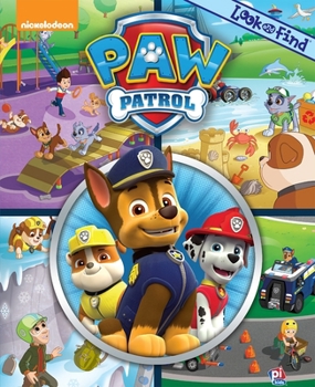 Paperback Paw Patrol Look and Find Book