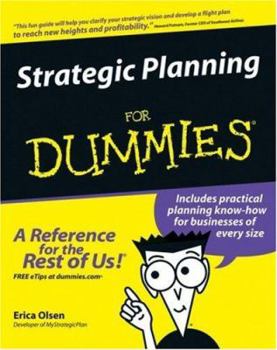 Paperback Strategic Planning for Dummies Book