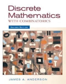 Paperback Discrete Mathematics with Combinatorics Book