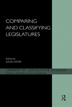 Paperback Comparing and Classifying Legislatures Book
